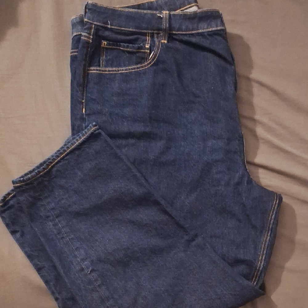 American Eagle Outfitters Blue Straight Jeans Timeless Design